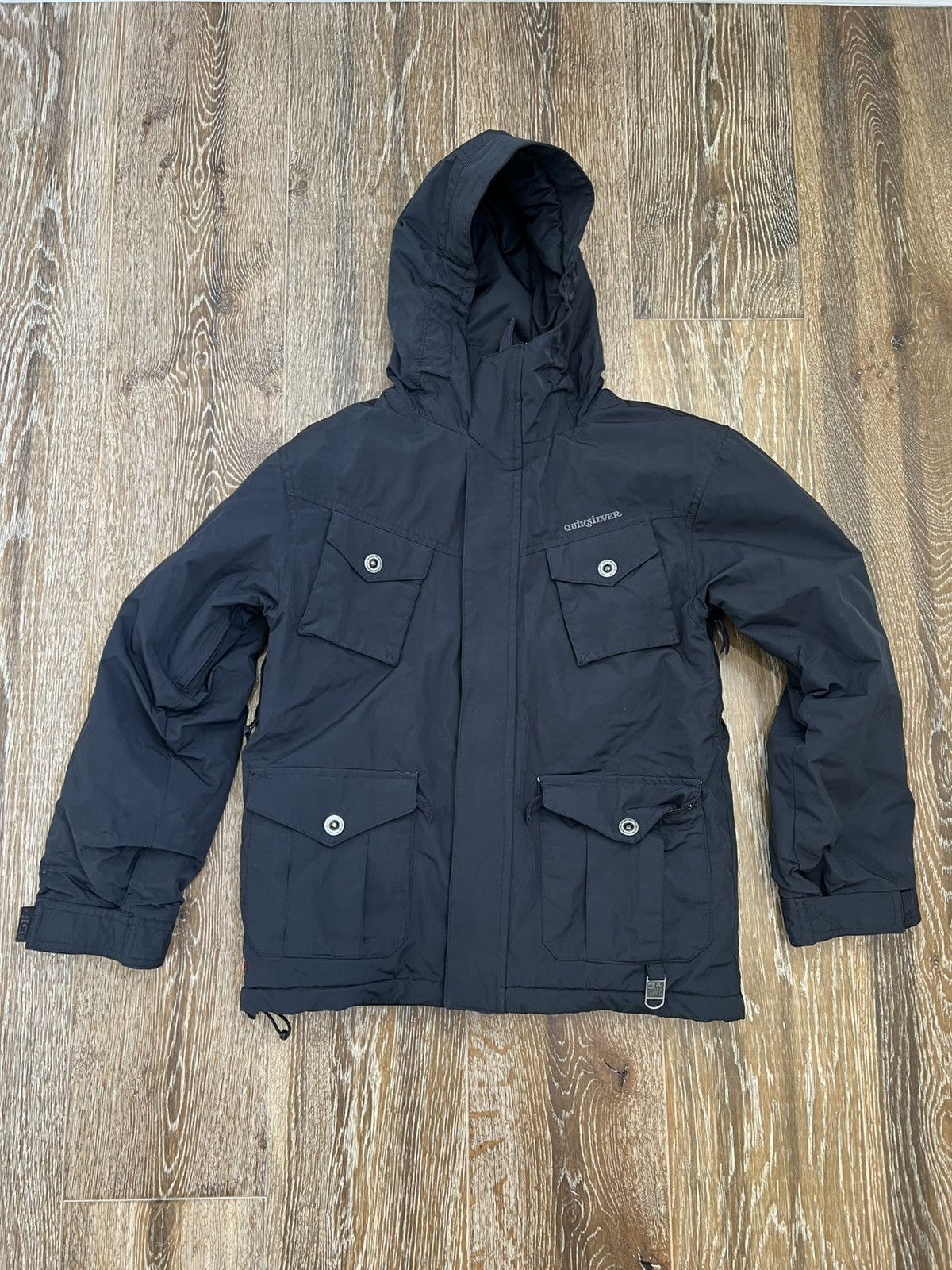 Quiksilver Womens Vintage y2k Quiksilver Snowboard Jacket Size L / US 10 / IT 46 - 1 Thumbnail