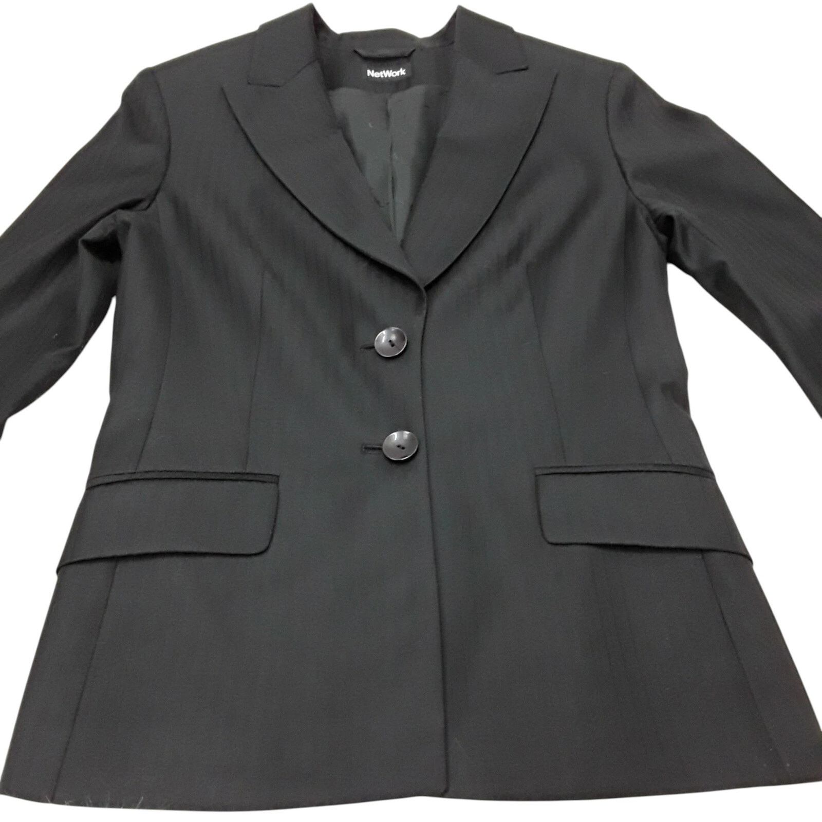 Other Network Super 150s Wool 100% Pure NewWool Blazer Jacket S 36 Size S / US 4 / IT 40 - 2 Thumbnail