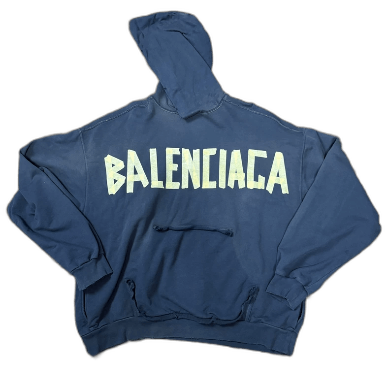 Balenciaga SS24 Logo Print Hoodie