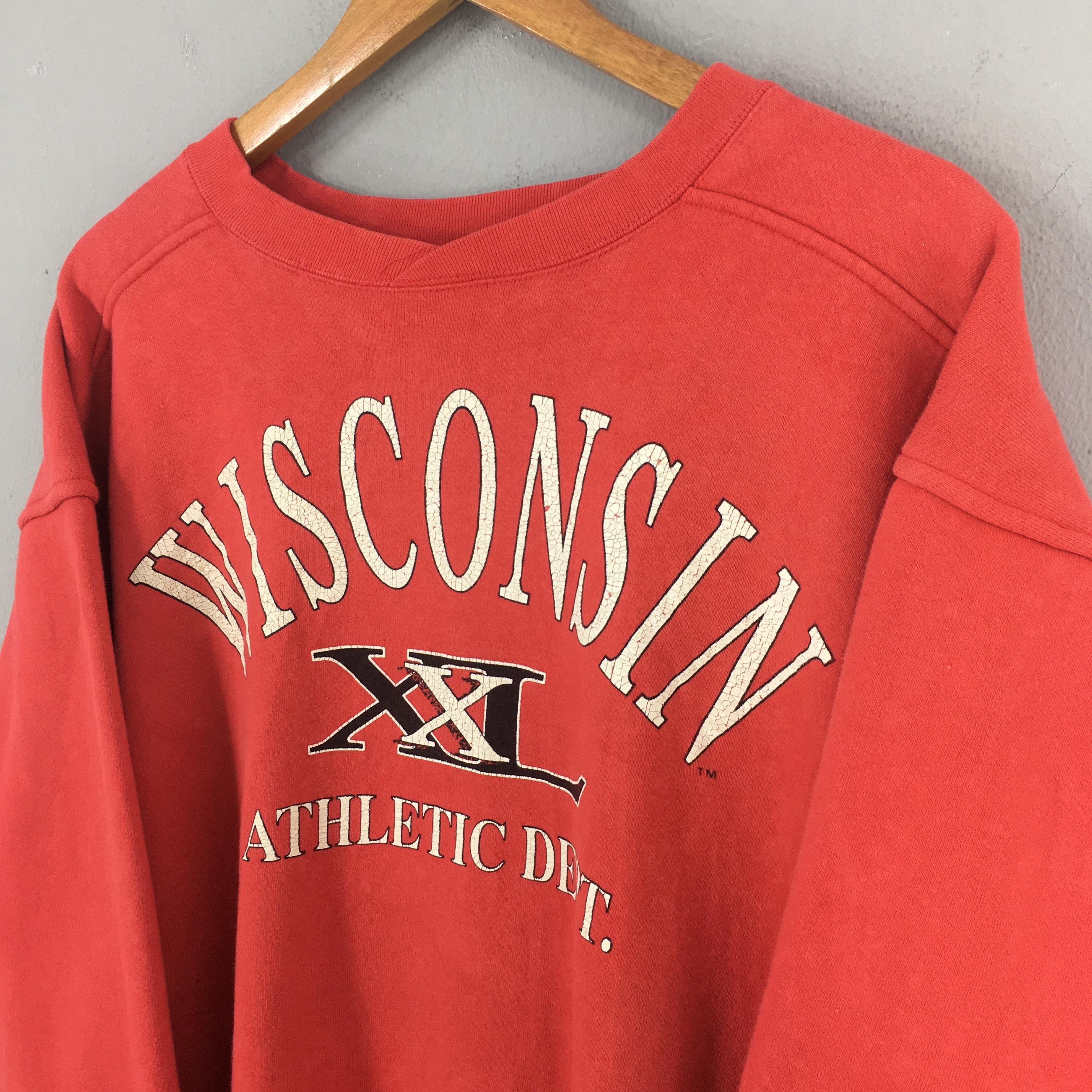 Galt Crew × NCAA Vintage University Of Wisconsin Sweatshirt Medium Size US M / EU 48-50 / 2 - 3 Thumbnail