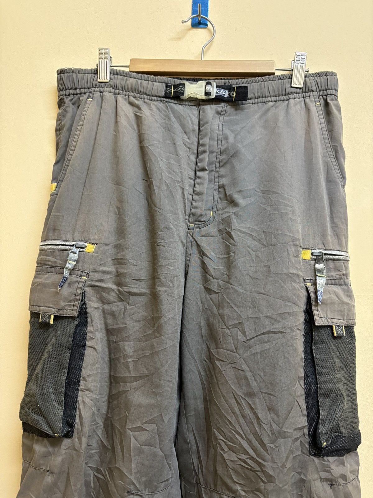 JNCO Vintage Y2k Piko Surfing Skateboard Baggy Cargo Multi Pants Size US 31 - 3 Thumbnail