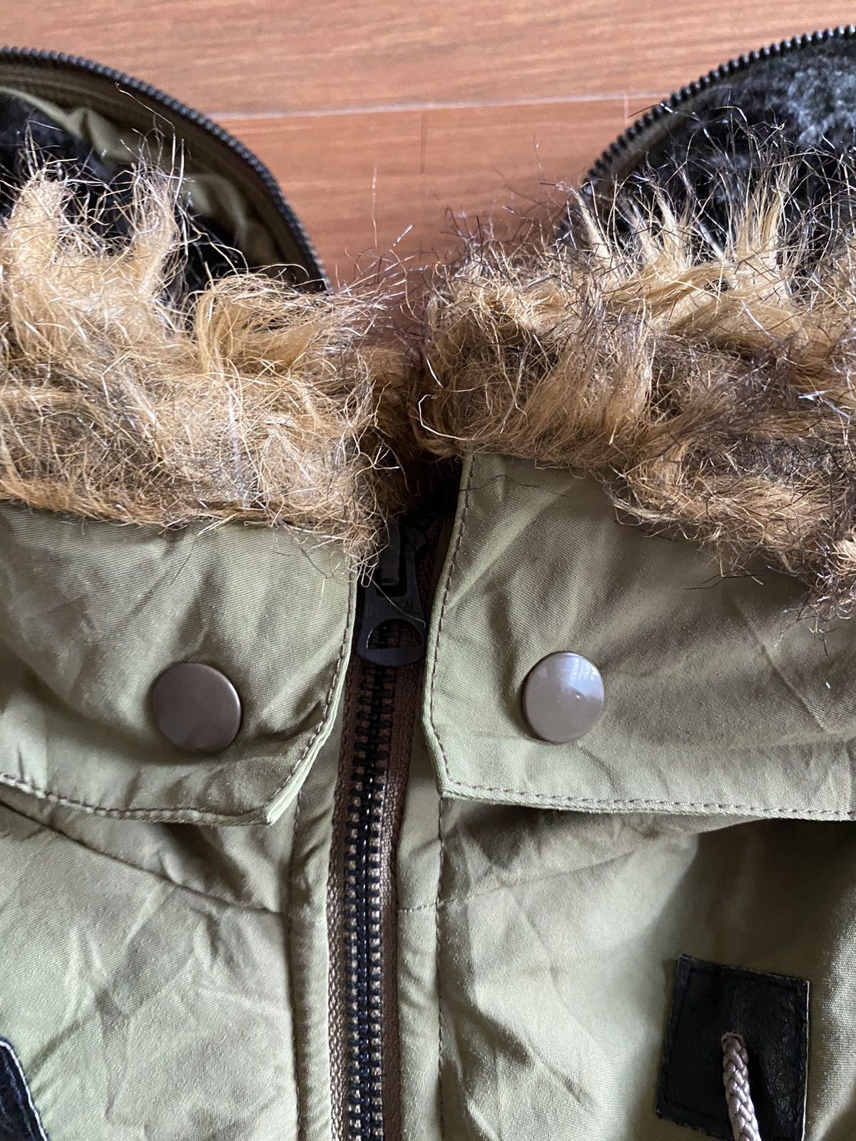 Alpha Industries × Vintage Vintage Alpha Industries Faux Fur N2b Bomber Jacket Size US M / EU 48-50 / 2 - 5 Thumbnail