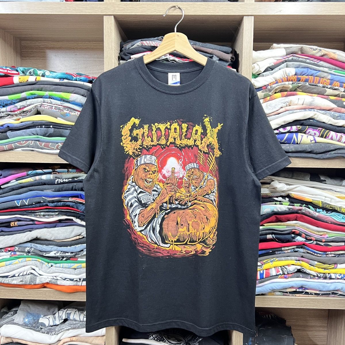 Band Tees GUTALAX GORE N ROLL TEE Size US L / EU 52-54 / 3 - 1 Thumbnail