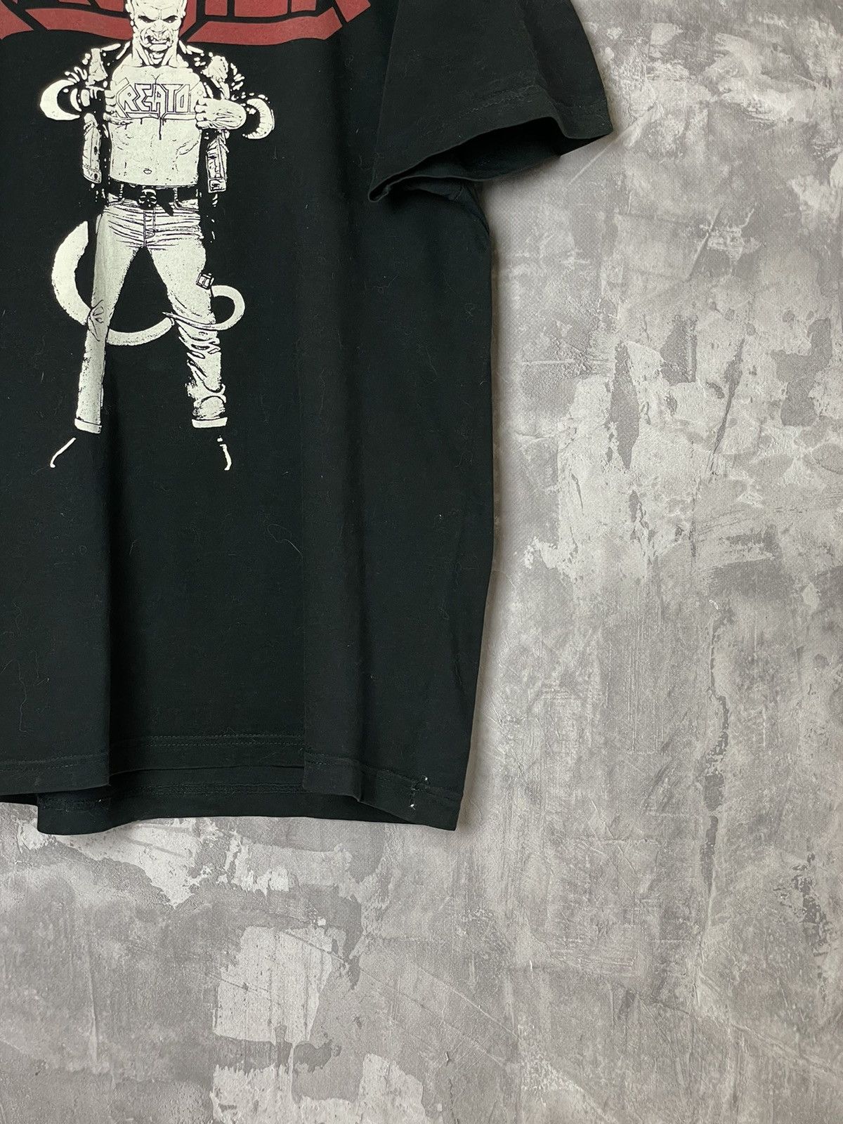 Band Tees Kreator Tee T Shirt 1990s Vintage Black Size US L / EU 52-54 / 3 - 5 Thumbnail