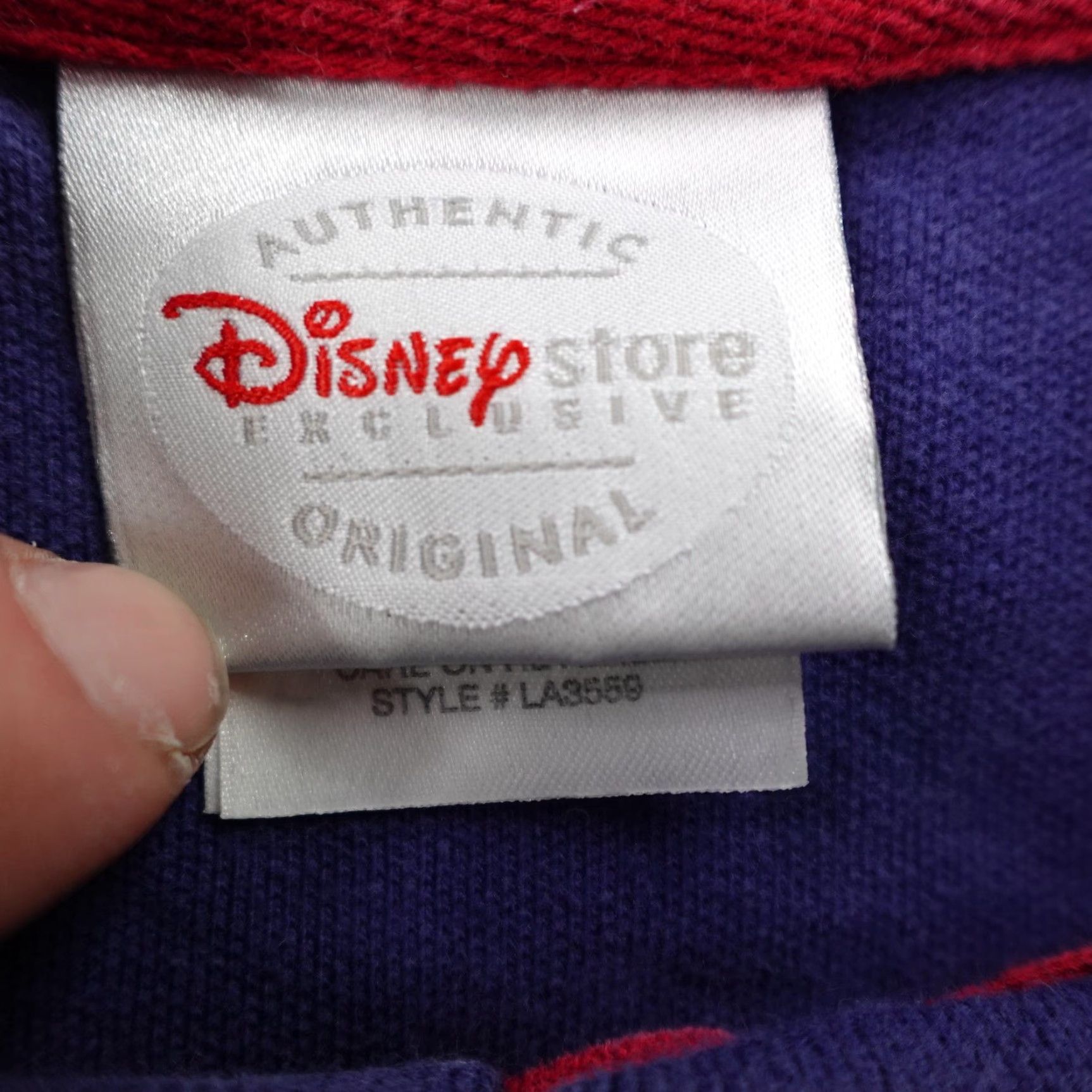 Disney VINTAGE Disney Grumpy Polo Shirt Mens Large Blue Snow White Seven Dwarves 90s Size US L / EU 52-54 / 3 - 7 Thumbnail