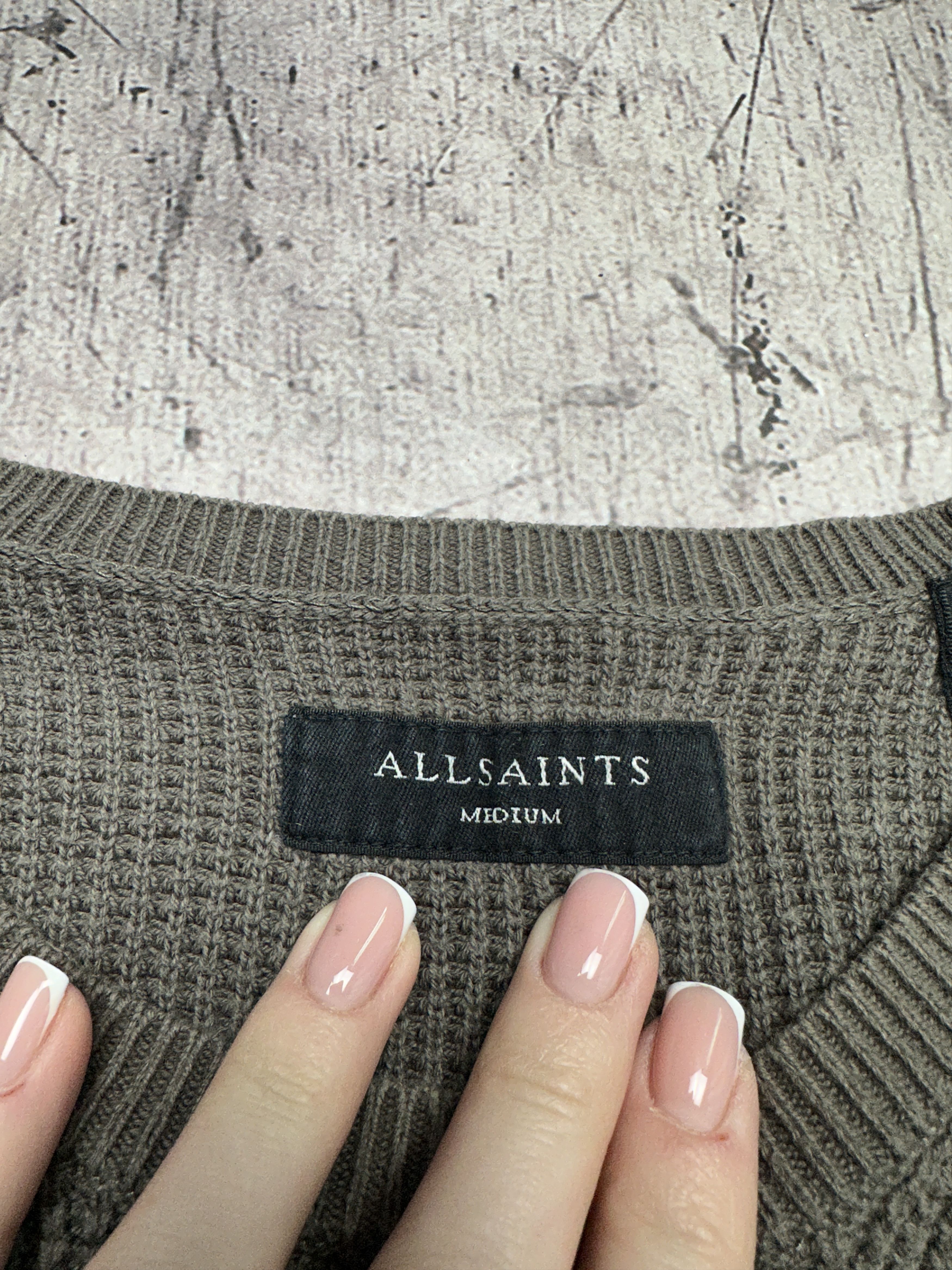 Allsaints Allsaints Mens Crew Neck Sweater Size US M / EU 48-50 / 2 - 4 Thumbnail