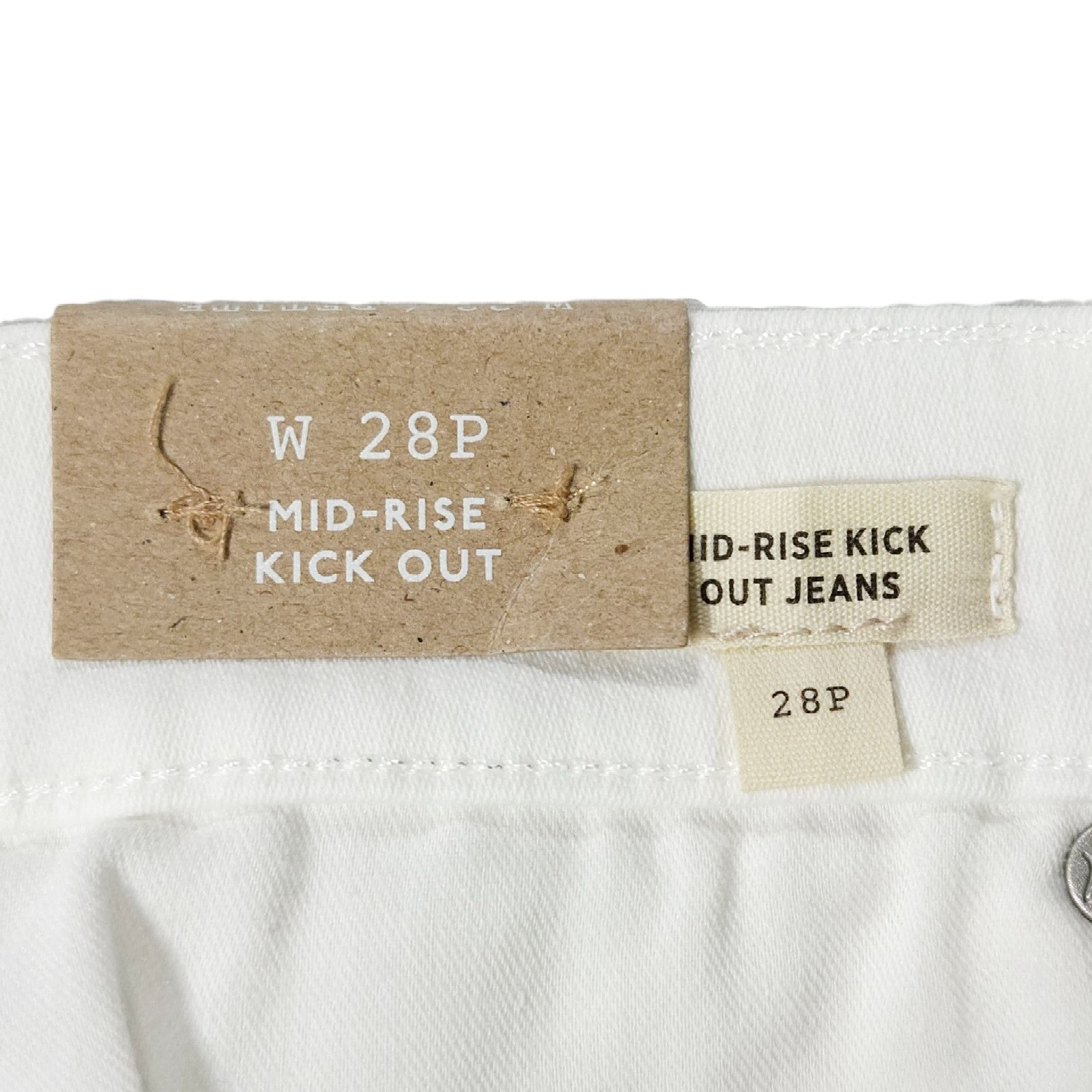 Madewell NWT Madewell Petite Kick Out Crop Ankle Jeans Sz. 28Px26 Size 28" / US 6 / IT 42 - 8 Thumbnail