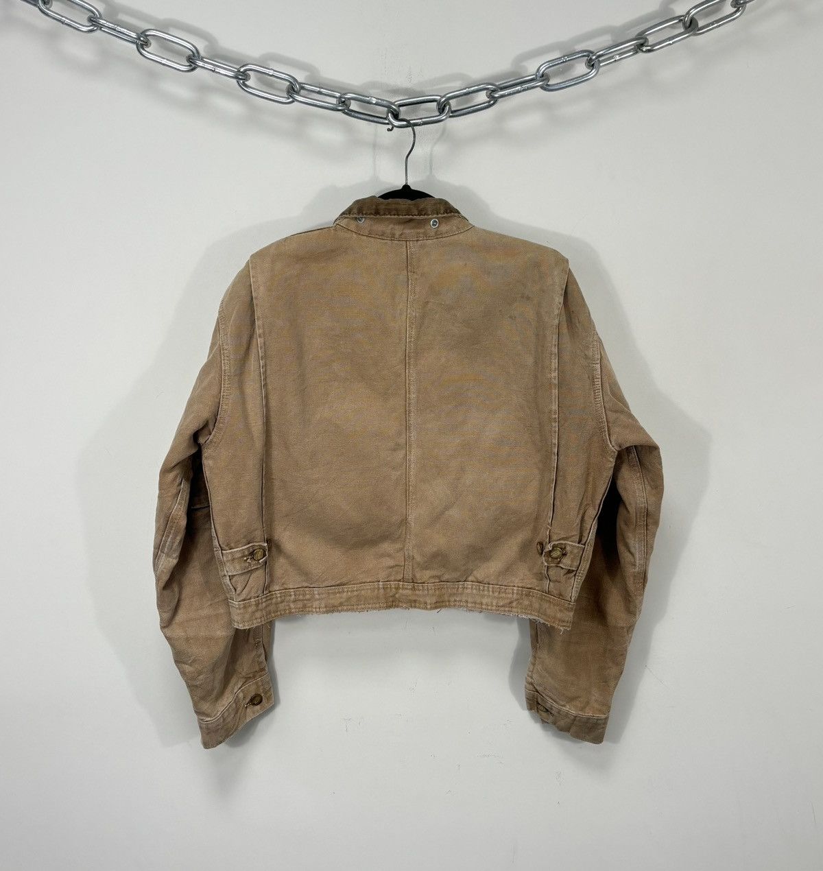 Carhartt Vintage 90s Carhartt USA Made Workwear Boxy Cropped Jacket Size US M / EU 48-50 / 2 - 18 Thumbnail