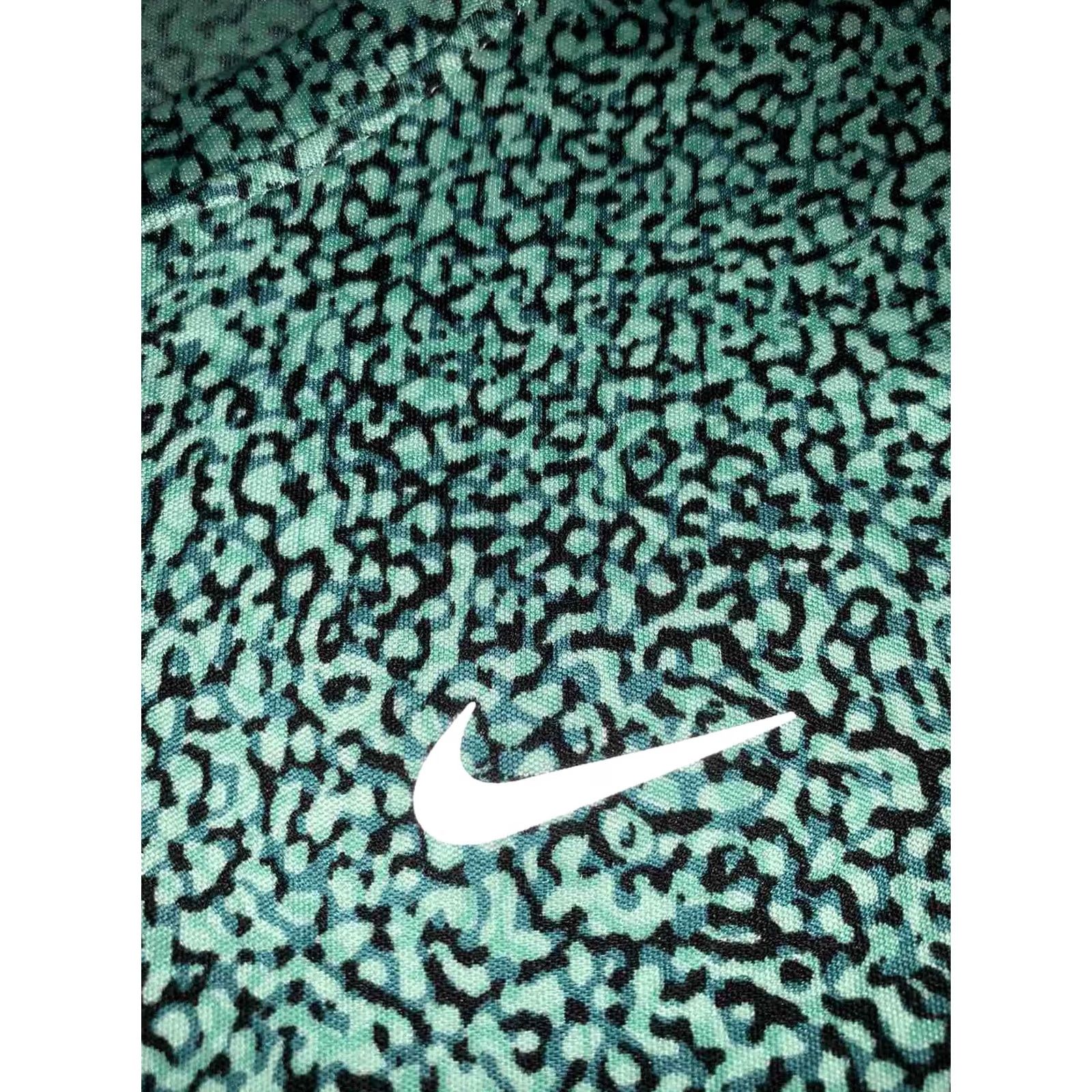 Nike Nike Dri-FIT Original Run Running Reflective Women Training Shirt Jersey XL Green and Black 2015 Nike Shirt Womens XL Size XL / US 12-14 / IT 48-50 - 4 Thumbnail