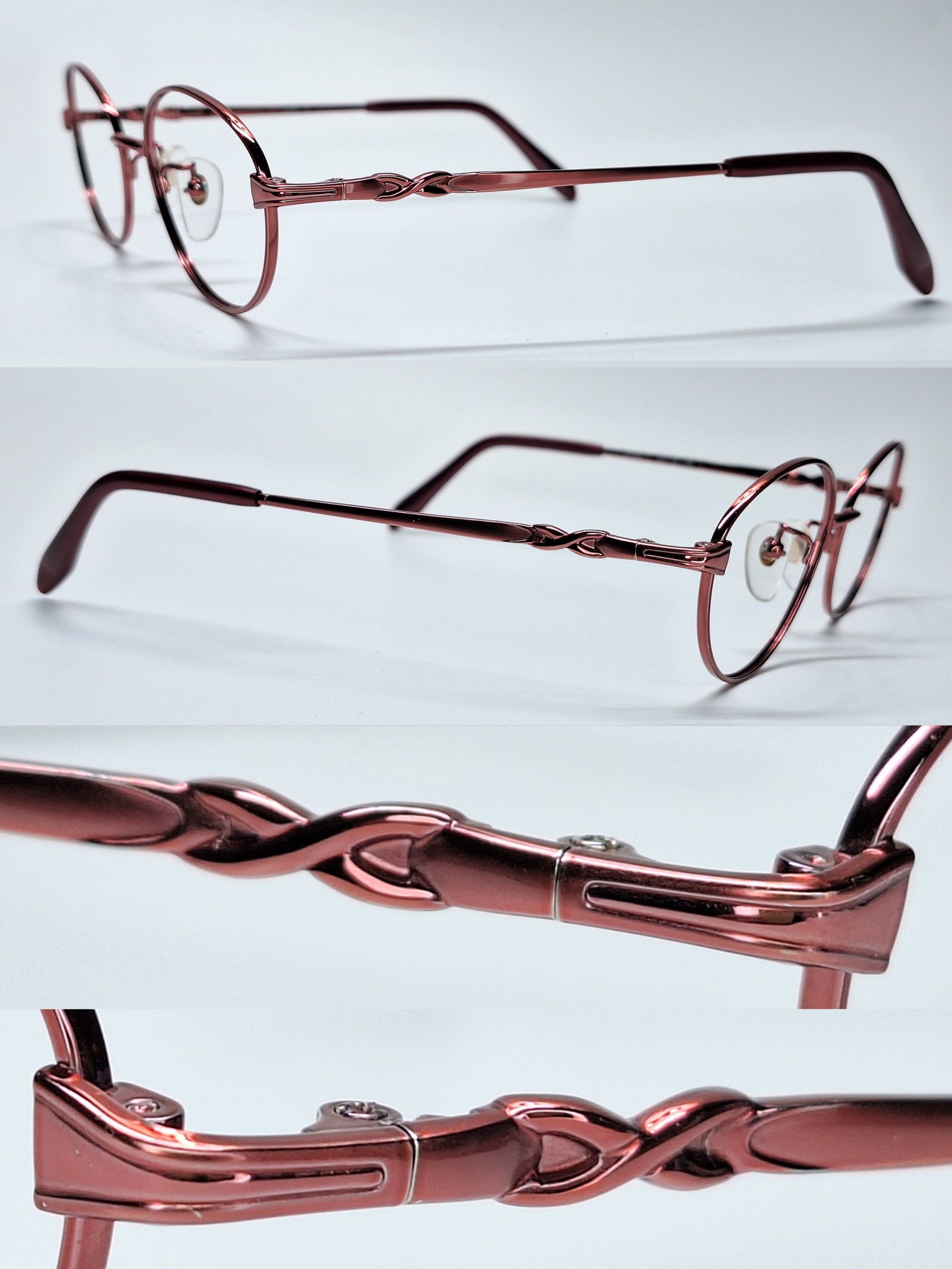 Other ROKUMEIKAN 08 Pure Titanium Oval Eyeglasses Vintage Size ONE SIZE - 6 Thumbnail
