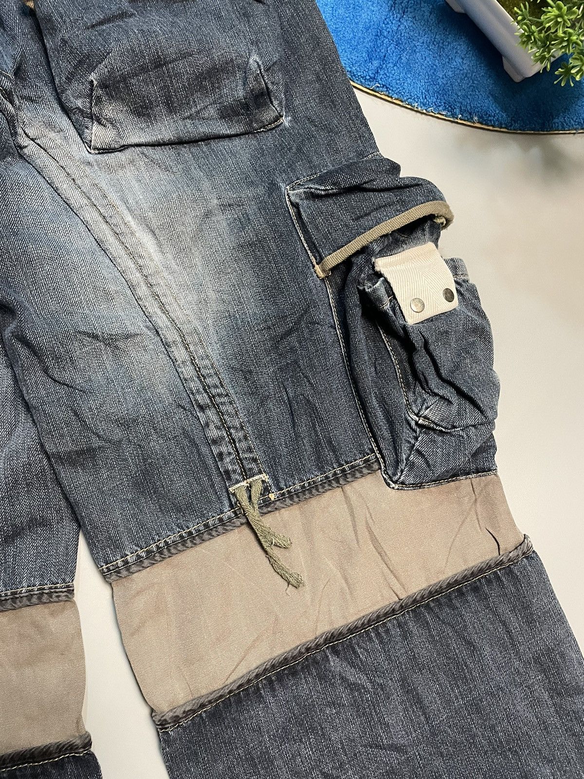PPFM Ppfm Yellow Riot Bondage Cargo Denim Size US 32 / EU 48 - 15 Thumbnail