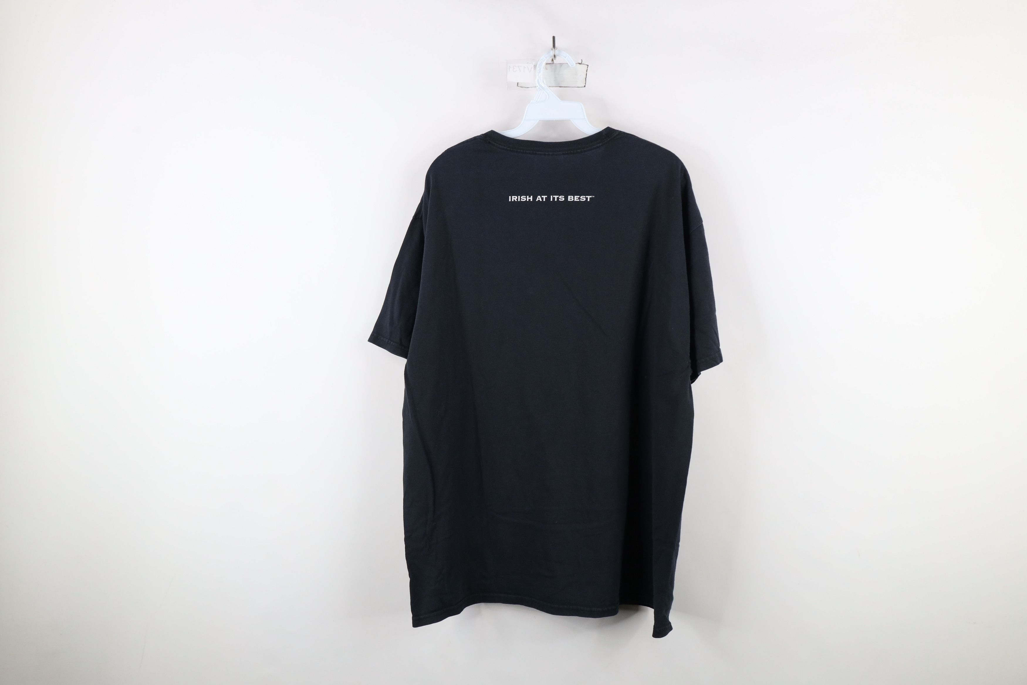 Vintage Vintage Spell Black Bush Irish Whiskey Short Sleeve T-Shirt Size US XL / EU 56 / 4 - 9 Thumbnail