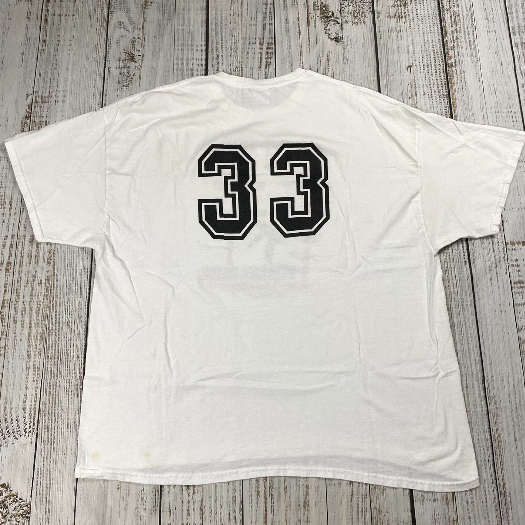 Gildan VINTAGE Y2K GILDAN RECORDS RAP TEE 3XL WHITE HIP HOP HARLEM MIKE WALROND MENS Size US XXL / EU 58 / 5 - 5 Thumbnail