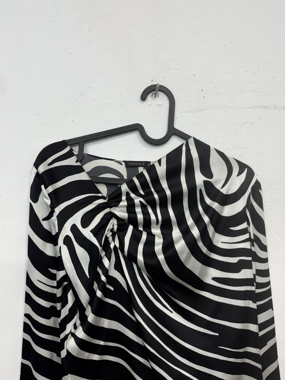Versace Versace Silk Shirt Zebra Print Size M / US 6-8 / IT 42-44 - 2 Thumbnail