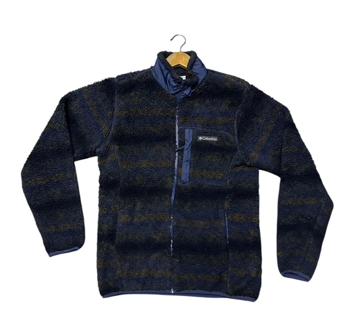 Columbia Columbia Men's Winter Pass Printed Sherpa Fleece Jacket Size US S / EU 44-46 / 1 - 2 Thumbnail