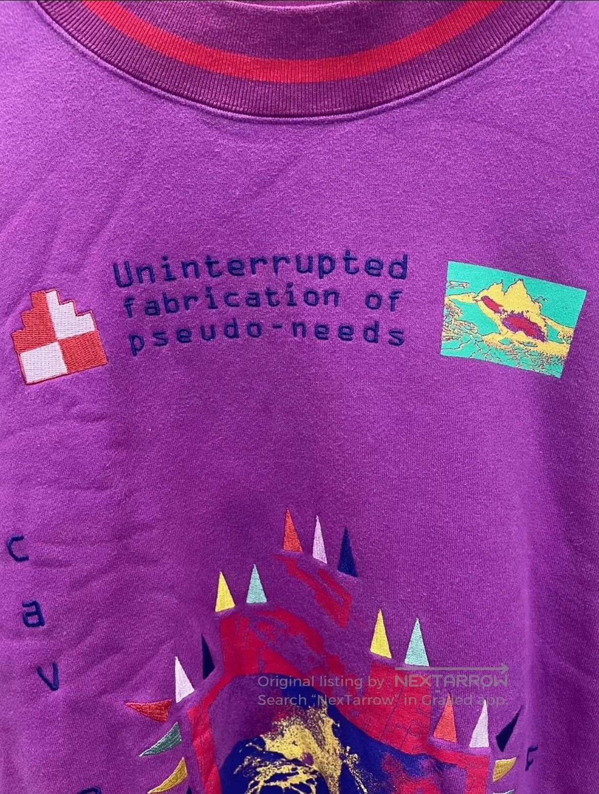 Other c.e Cav Empt uninterrupted embroidered sweatshirt. Size US L / EU 52-54 / 3 - 3 Thumbnail