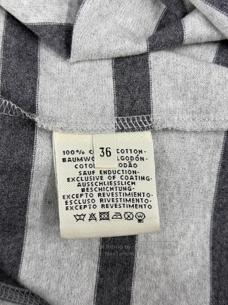 Hermes Hermes Grey Striped T-Shirt Size XS / US 0-2 / IT 36-38 - 5 Thumbnail