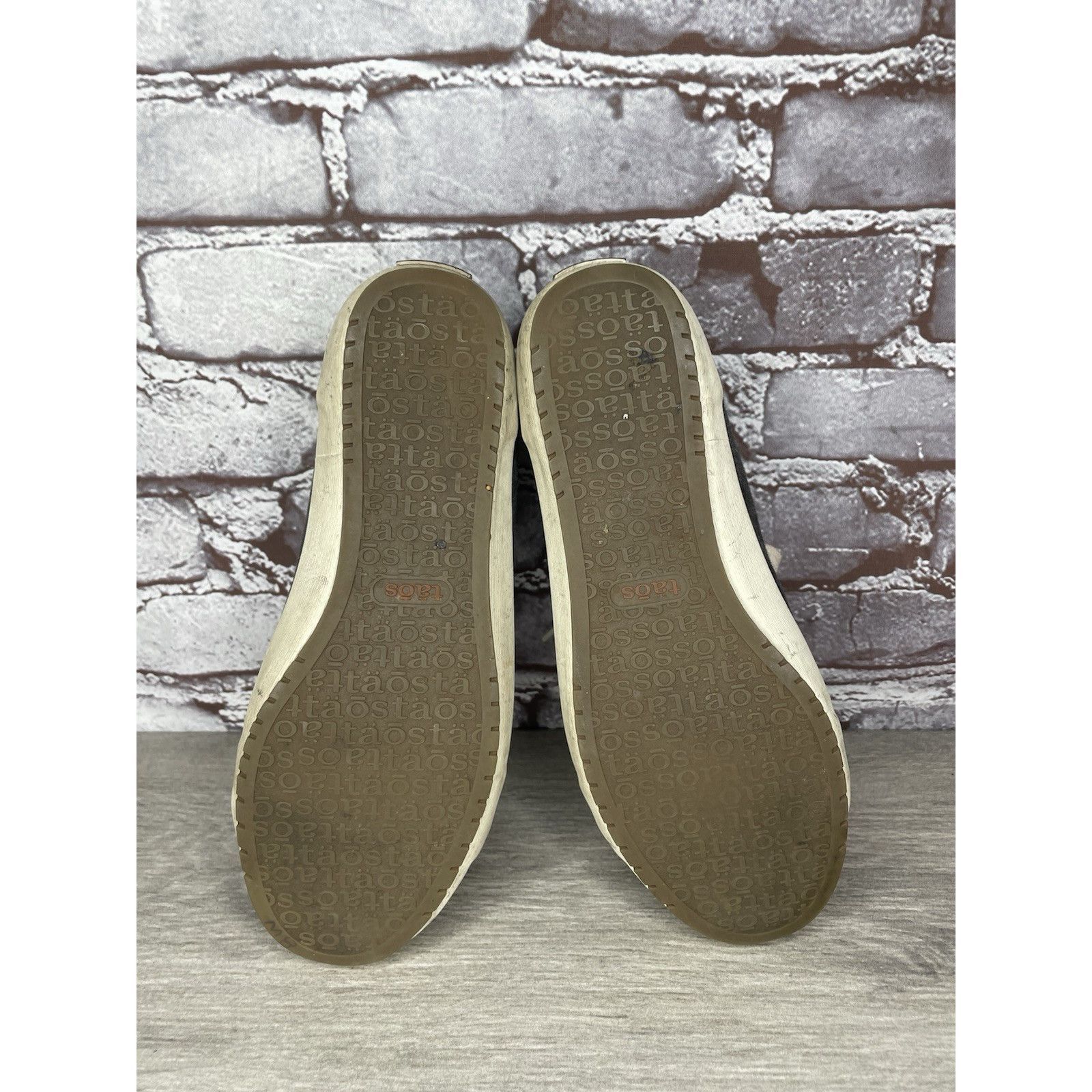 Other Taos Moc Star Gray Canvas Denim Lace Up Low Sneakers Shoes W Size US 7.5 / IT 37.5 - 9 Thumbnail