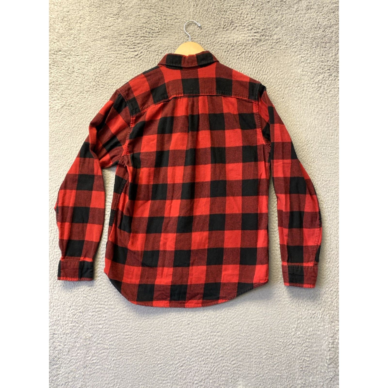 Gap GAP Shirt Button Mens M Red Black Buffalo Plaid Casual Long Sleeve /0240 Size US M / EU 48-50 / 2 - 6 Thumbnail