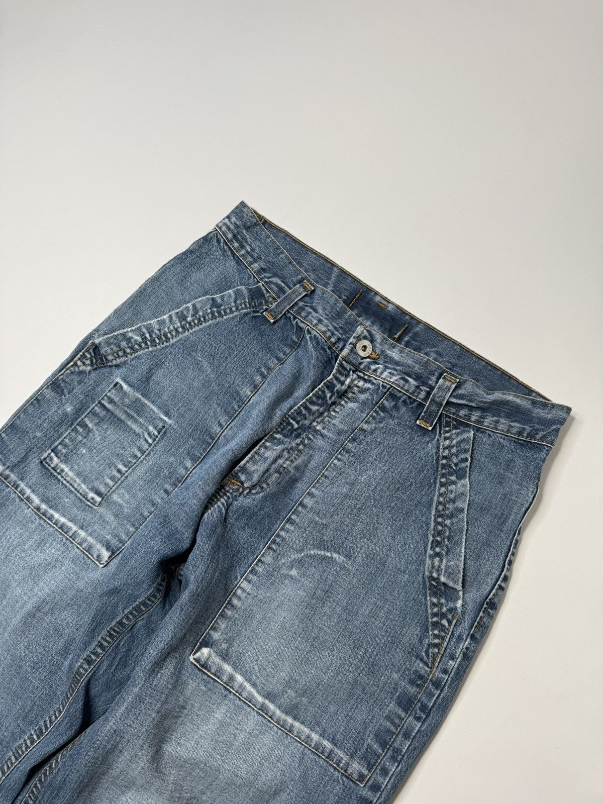 Seditionaries Vintage big pocket jeans swag y2k avant garde japanese sk8 Size US 30 / EU 46 - 3 Thumbnail