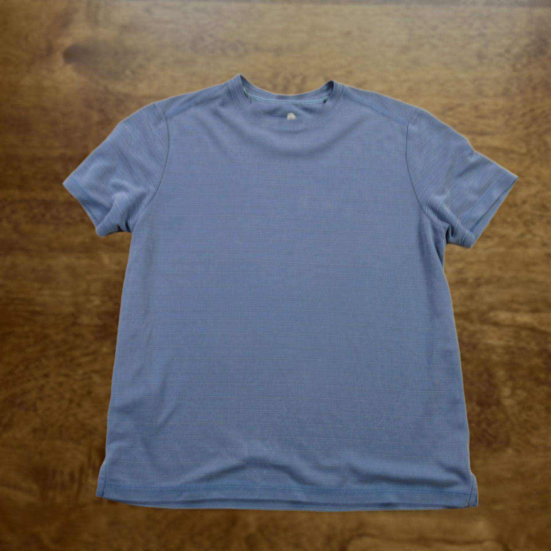Tommy Bahama Tommy Bahama Mens Short Sleeve Crew Neck Shirt Blue Striped - Cotton - Lightweight Casual Size US S / EU 44-46 / 1 - 1 Thumbnail