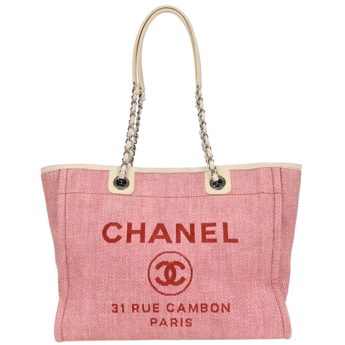 Chanel Chanel Deauville Tote Canvas Size ONE SIZE - 1 Thumbnail