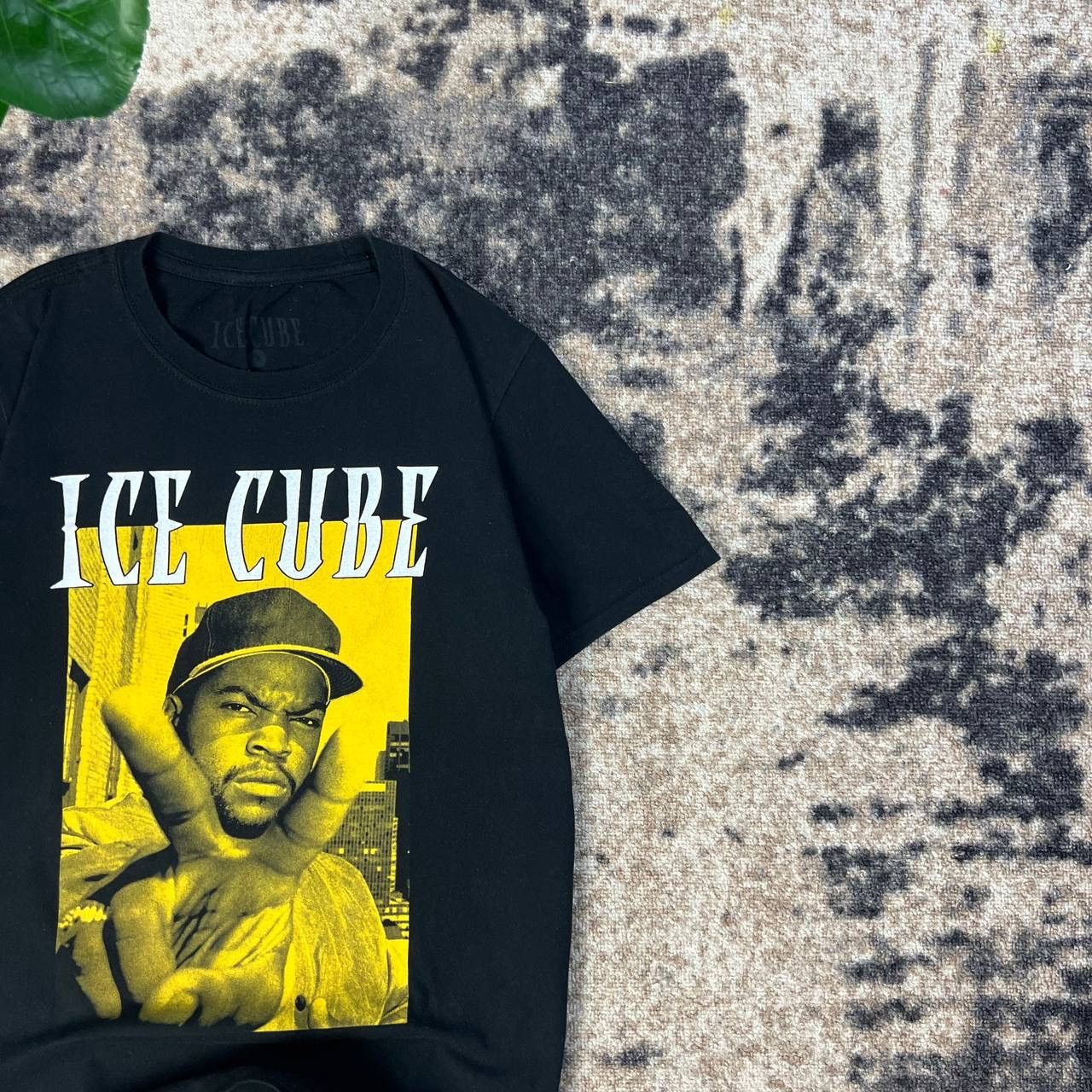 Rap Tees Ice Cube Vintage Y2K Big Logo Rap T-Shirt Streetwear 1TS87 Size US S / EU 44-46 / 1 - 2 Thumbnail