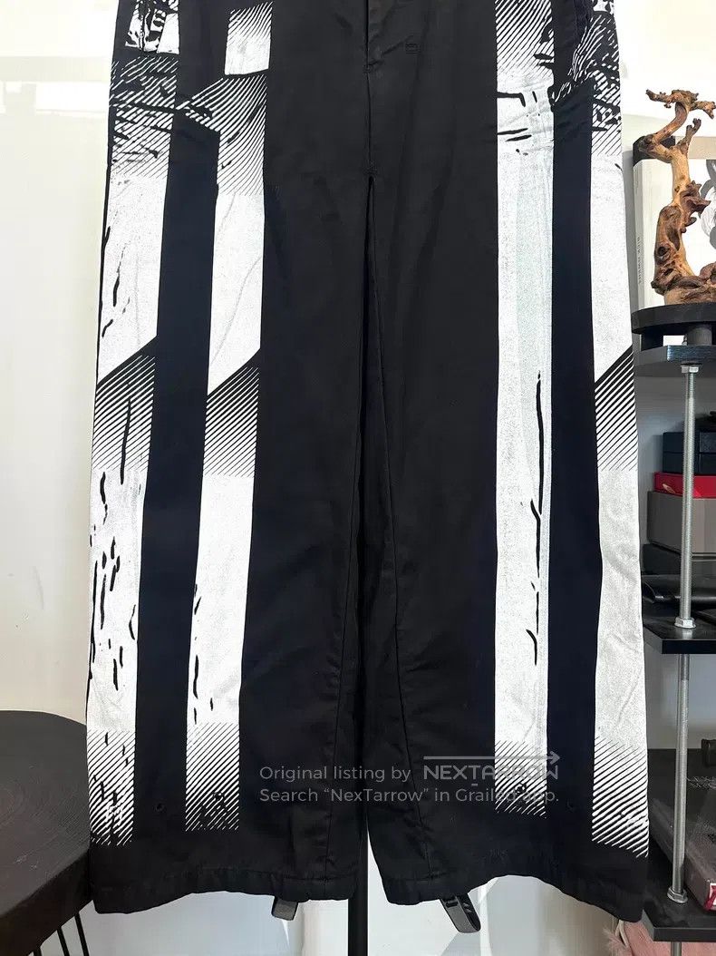 Boris Bidjan Saberi Boris Bidjan Saberi Size M 11by bbs P15 printed wide-leg pa Size US 30 / EU 46 - 4 Thumbnail