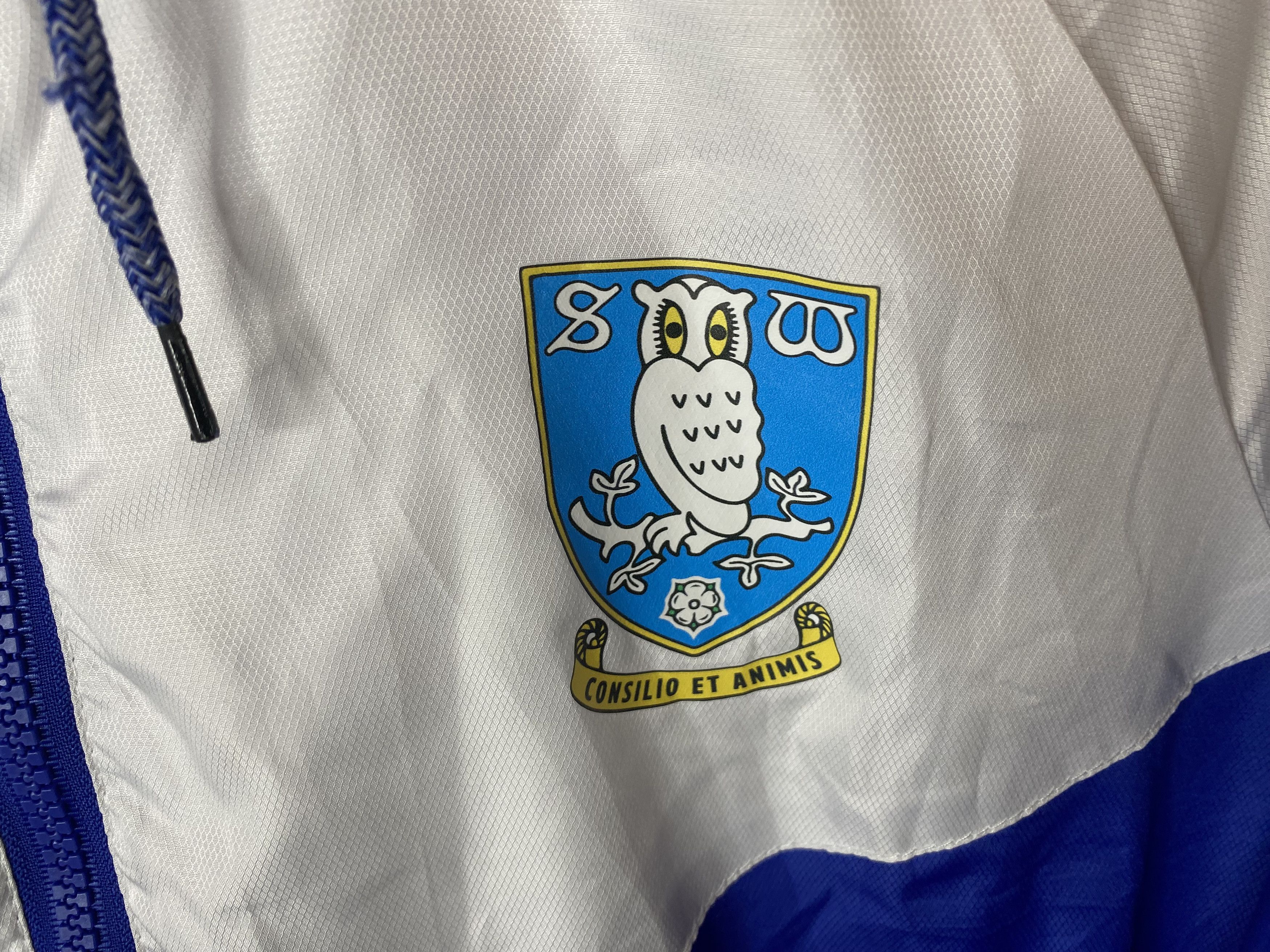 Adidas SHEFFIELD WEDNESDAY 2020-21 TRAINING FOOTBALL SOCCER JACKET Size US XXL / EU 58 / 5 - 3 Thumbnail