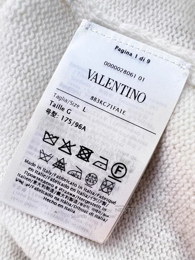 Valentino Valentino A long-sleeved knitted sweater with beaded diamo Size L / US 10 / IT 46 - 6 Thumbnail