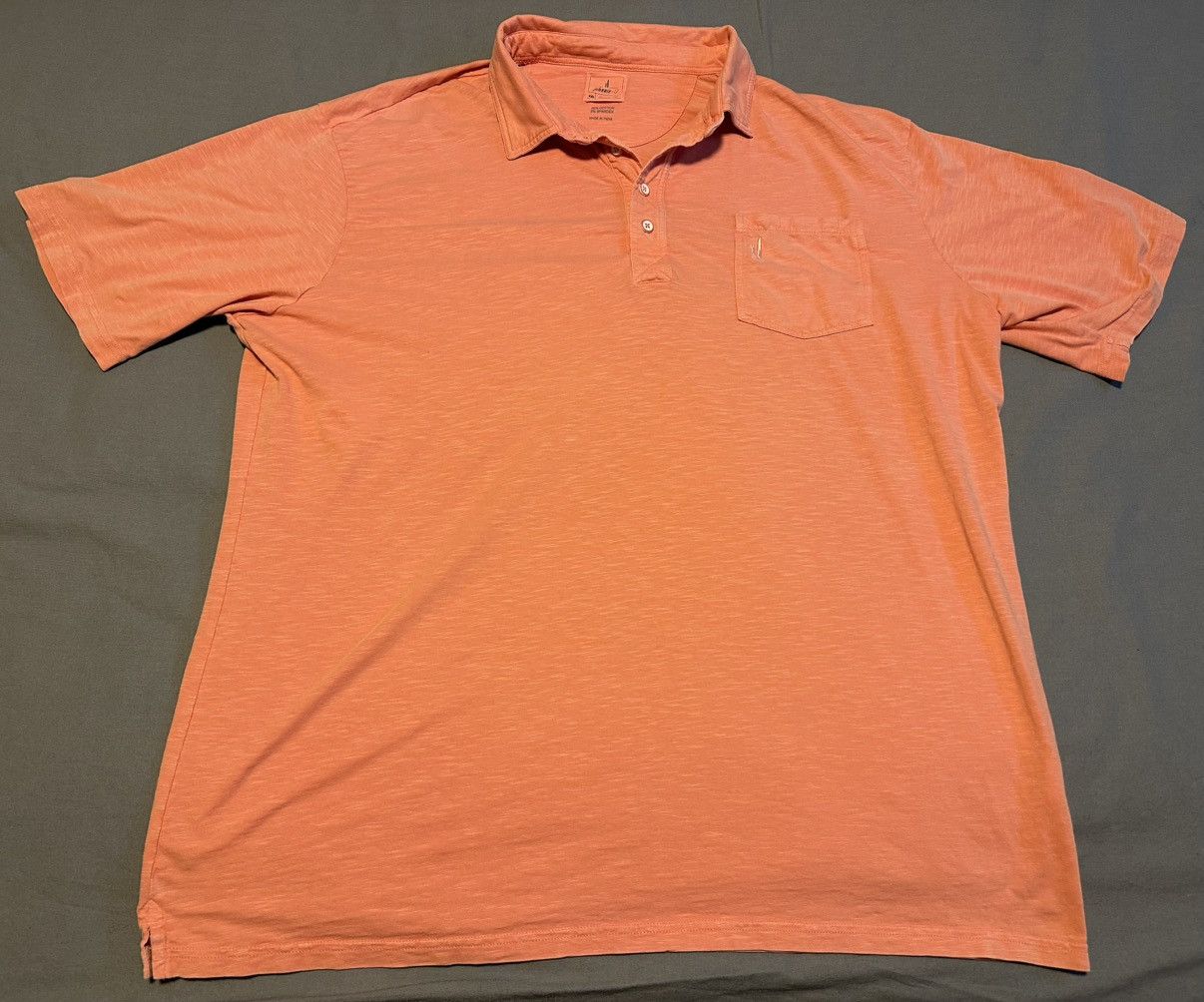 johnnie-O Johnnie-O Original 4-Button Polo Coastal Wash Golf Shirt Size US XXL / EU 58 / 5 - 2 Thumbnail