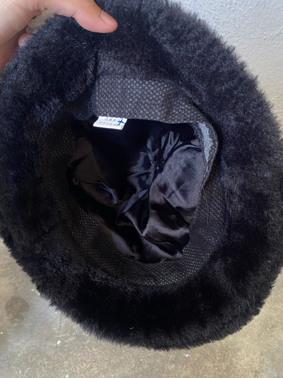 Hysteric Glamour Hysteric Glamour Faux Fur Bucket Hat Patches Tension Size ONE SIZE - 3 Thumbnail