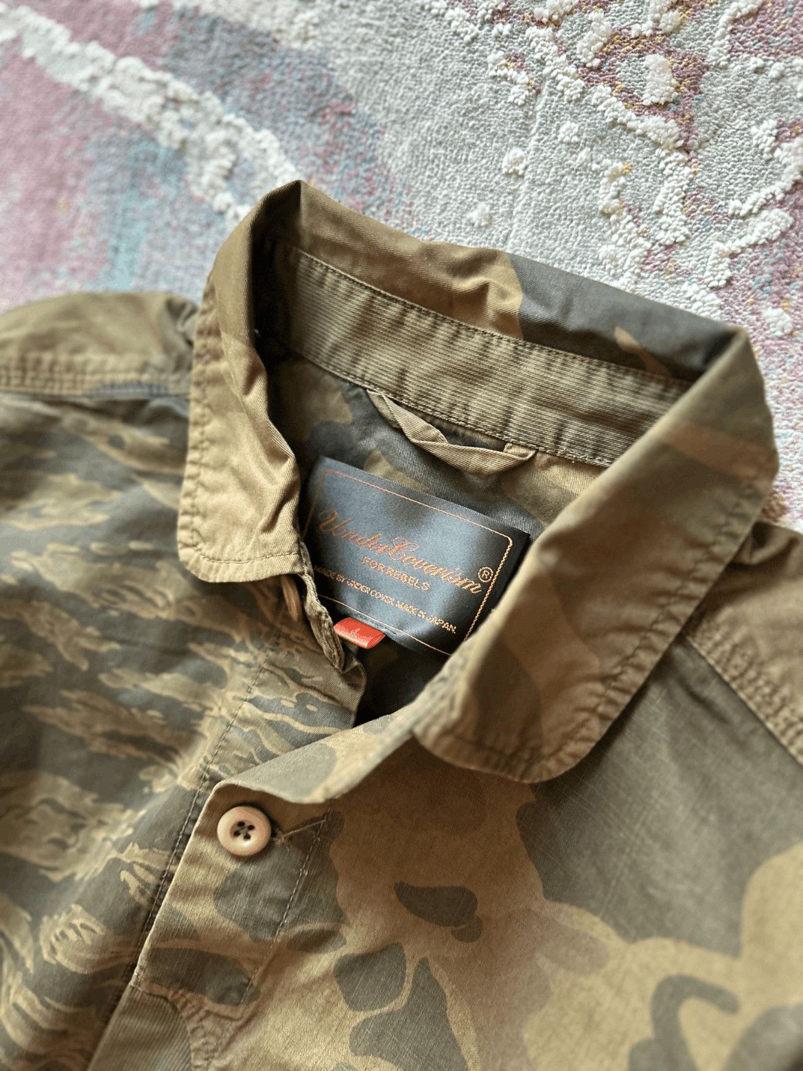 Sz 4 Undercover Military Camo Jacket