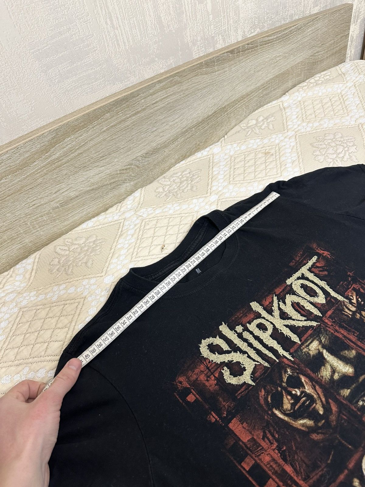 Band Tees 🔥 Vintage 2017 Slipknot Rock Band Tee Shirt Korn Tour Size US M / EU 48-50 / 2 - 8 Thumbnail