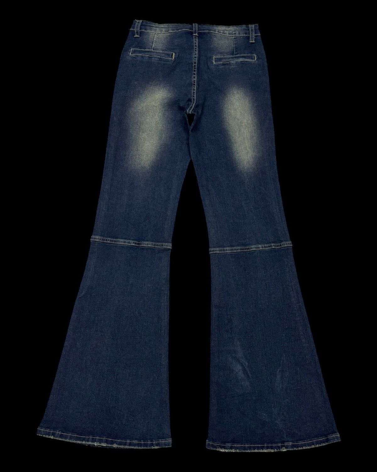 If Six Was Nine × Japanese Brand 💥Flare💥Vintage 90s Style Japanese Denim Jeans Size US 26 / EU 42 - 2 Thumbnail
