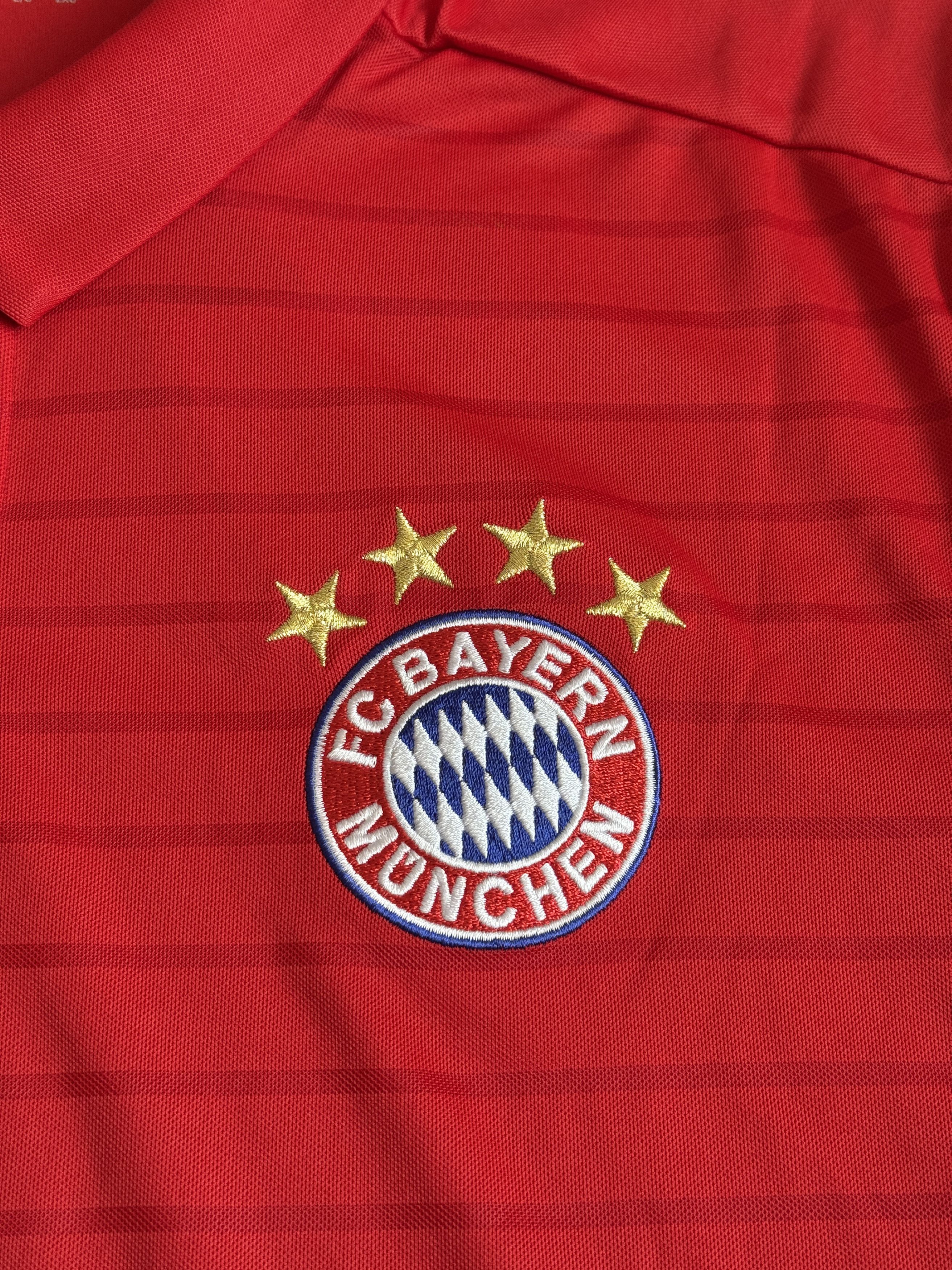 Adidas BAYERN MUNICH 2016 2017 SHIRT FOOTBALL SOCCER ADIDAS MENS L Size US L / EU 52-54 / 3 - 9 Thumbnail