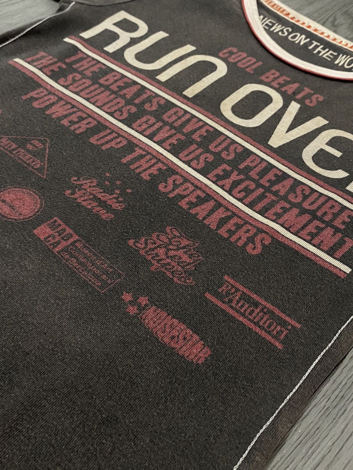 Hysteric Glamour Newson The World Run Over Event Ringer Tee Hysteric Design Size S / US 4 / IT 40 - 7 Thumbnail