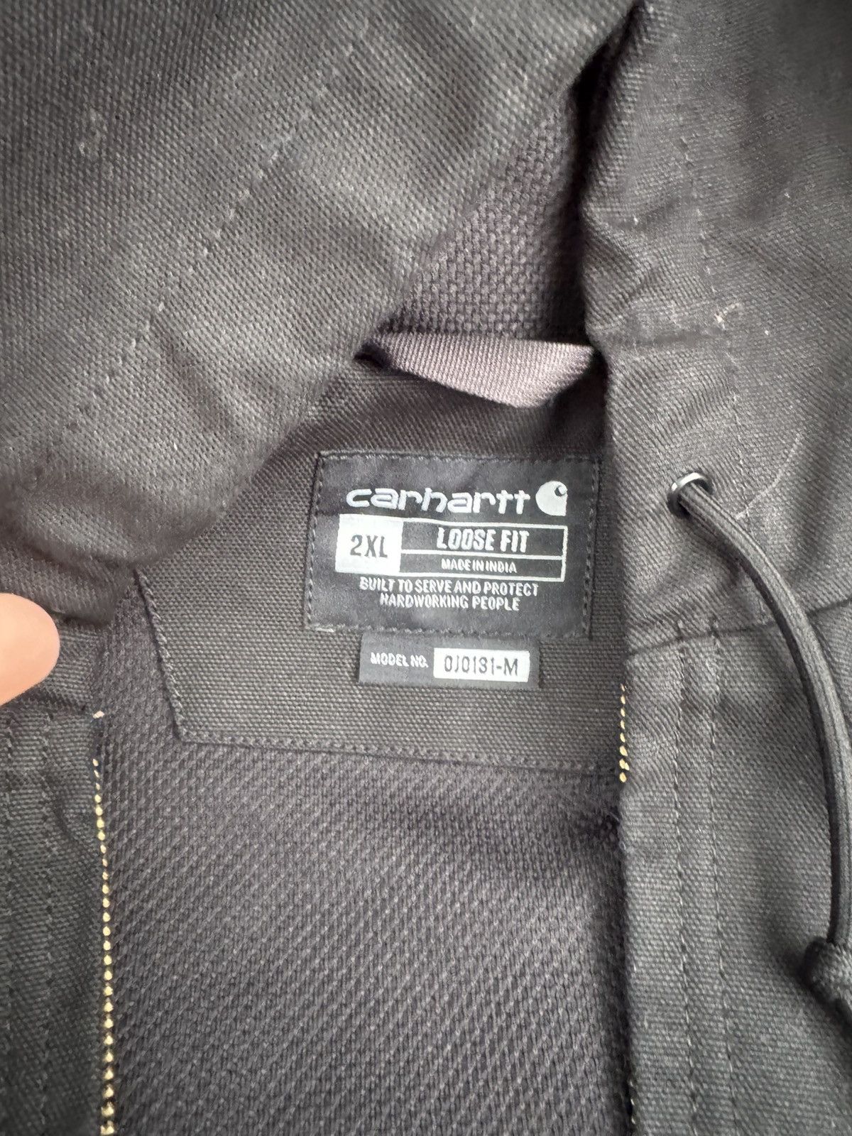 Carhartt Carhartt Zip heavyweight jacket Size US XXL / EU 58 / 5 - 4 Thumbnail