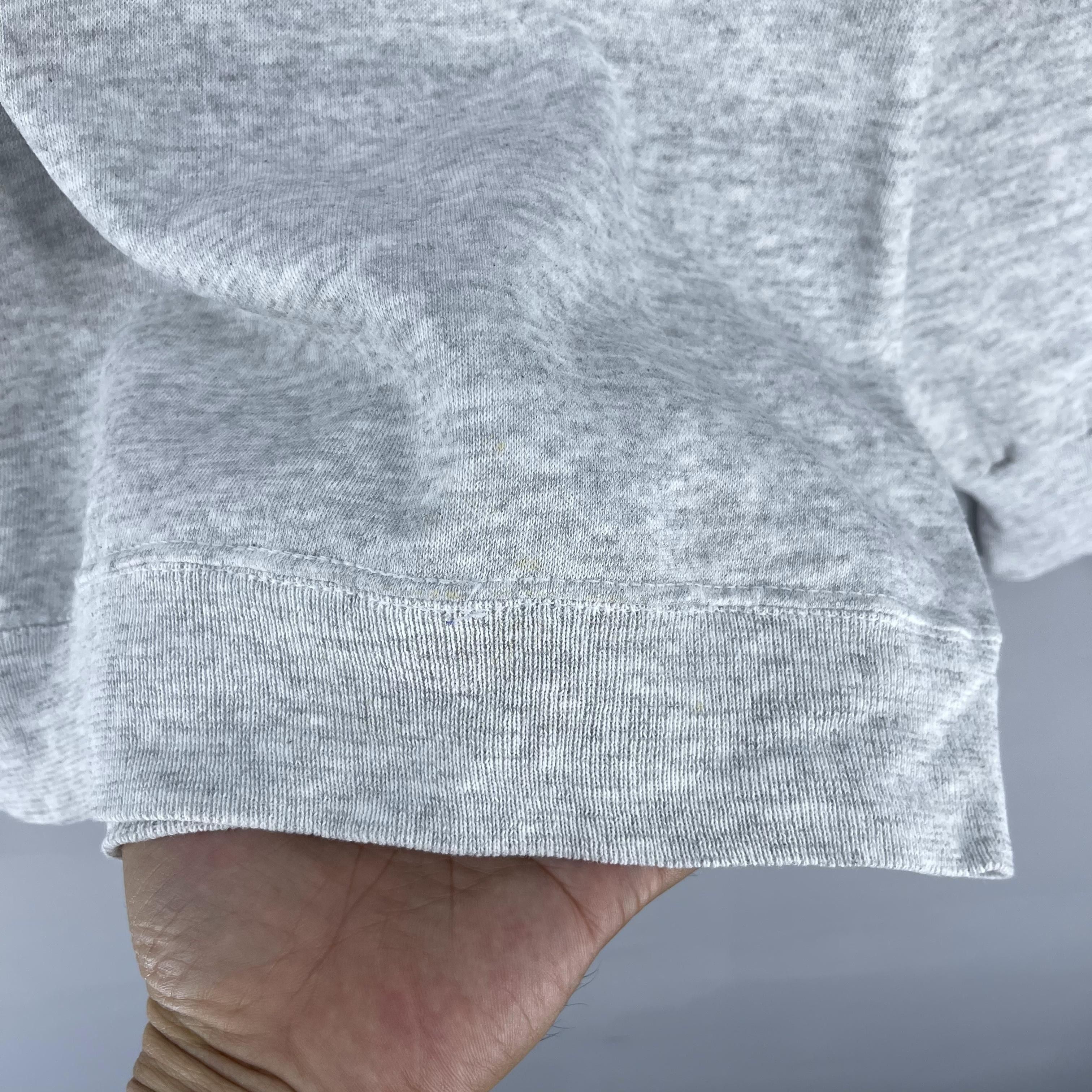 Vintage Vintage 90's Plain Gray Sweatshirt Crewneck Made In Usa Size US M / EU 48-50 / 2 - 9 Thumbnail
