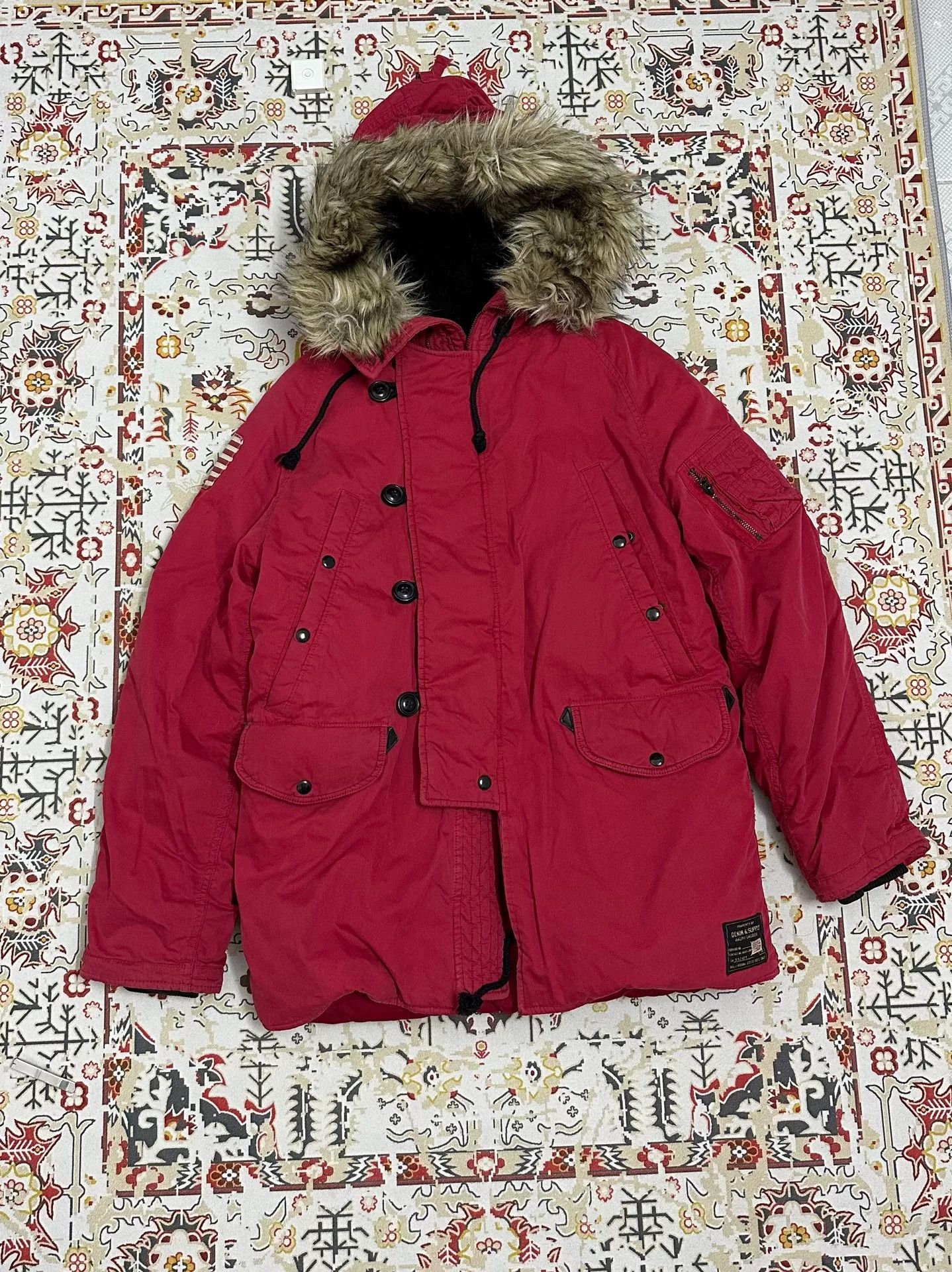 Denim & Supply Ralph Lauren RRL Polo Ralph Lauren N3B Down Jacket Size US S / EU 44-46 / 1 - 1 Thumbnail