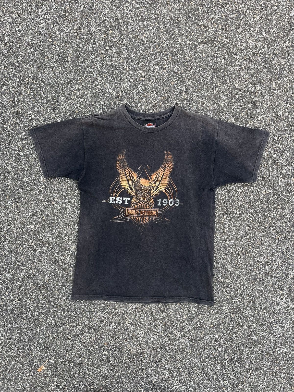 Harley Davidson × Vintage Vintage harley davidson sun faded t-shirt📸 Size US M / EU 48-50 / 2 - 2 Thumbnail