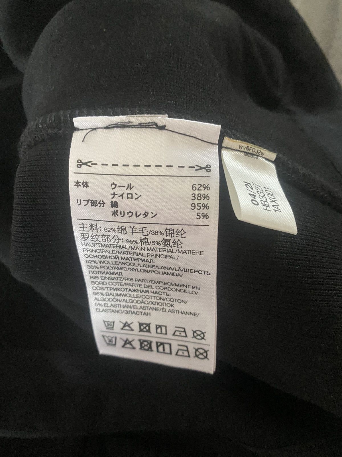Adidas Y-3 WOOLY FLEECE GRAPHIC CREW SWEATSHIRT Size US L / EU 52-54 / 3 - 9 Thumbnail