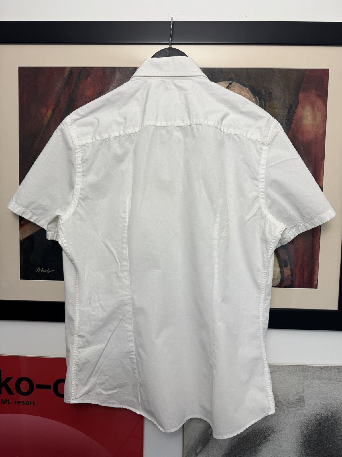 Prada Prada Button Up Short Sleeve Designer Shirt Y2k Vintage Size US M / EU 48-50 / 2 - 2 Thumbnail