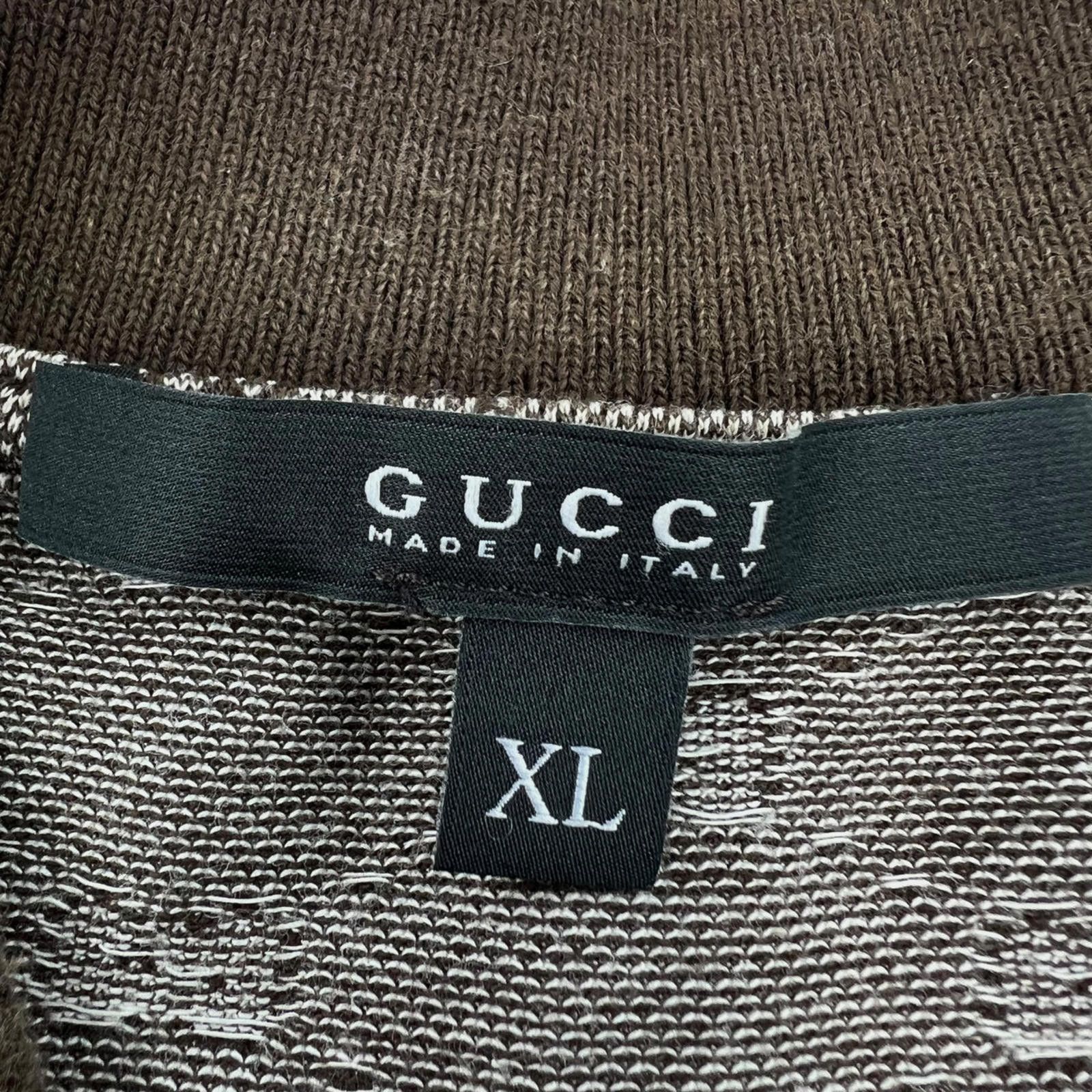 Gucci Gucci Brown Monogram Polo Shirt Size US M / EU 48-50 / 2 - 3 Thumbnail