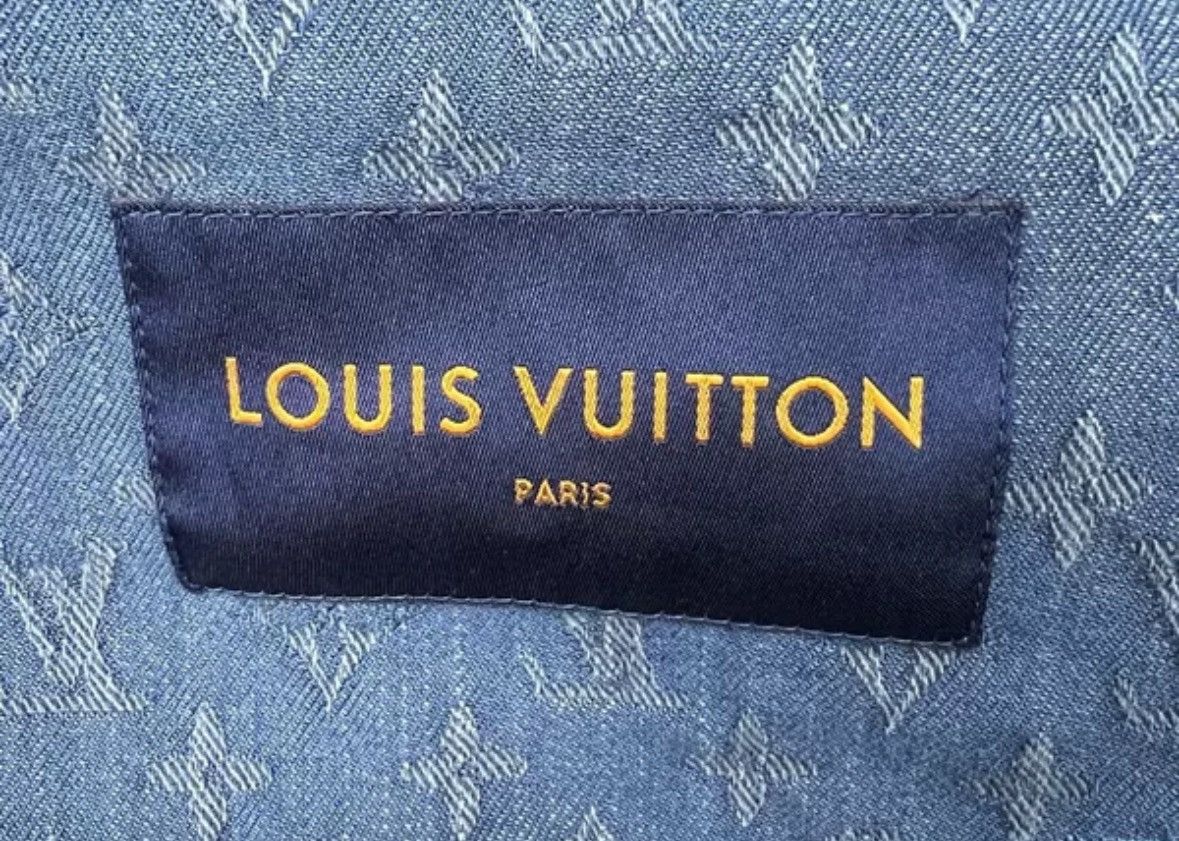 Louis Vuitton Louis Vuitton LV blue floral denim jacket 2412-Nextarrow Size US M / EU 48-50 / 2 - 7 Thumbnail