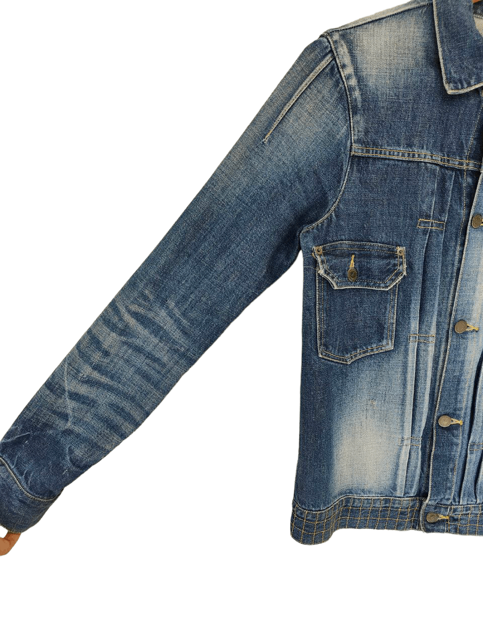 Japanese Brand Japanese Plein Denim Jacket Size US M / EU 48-50 / 2 - 4 Thumbnail