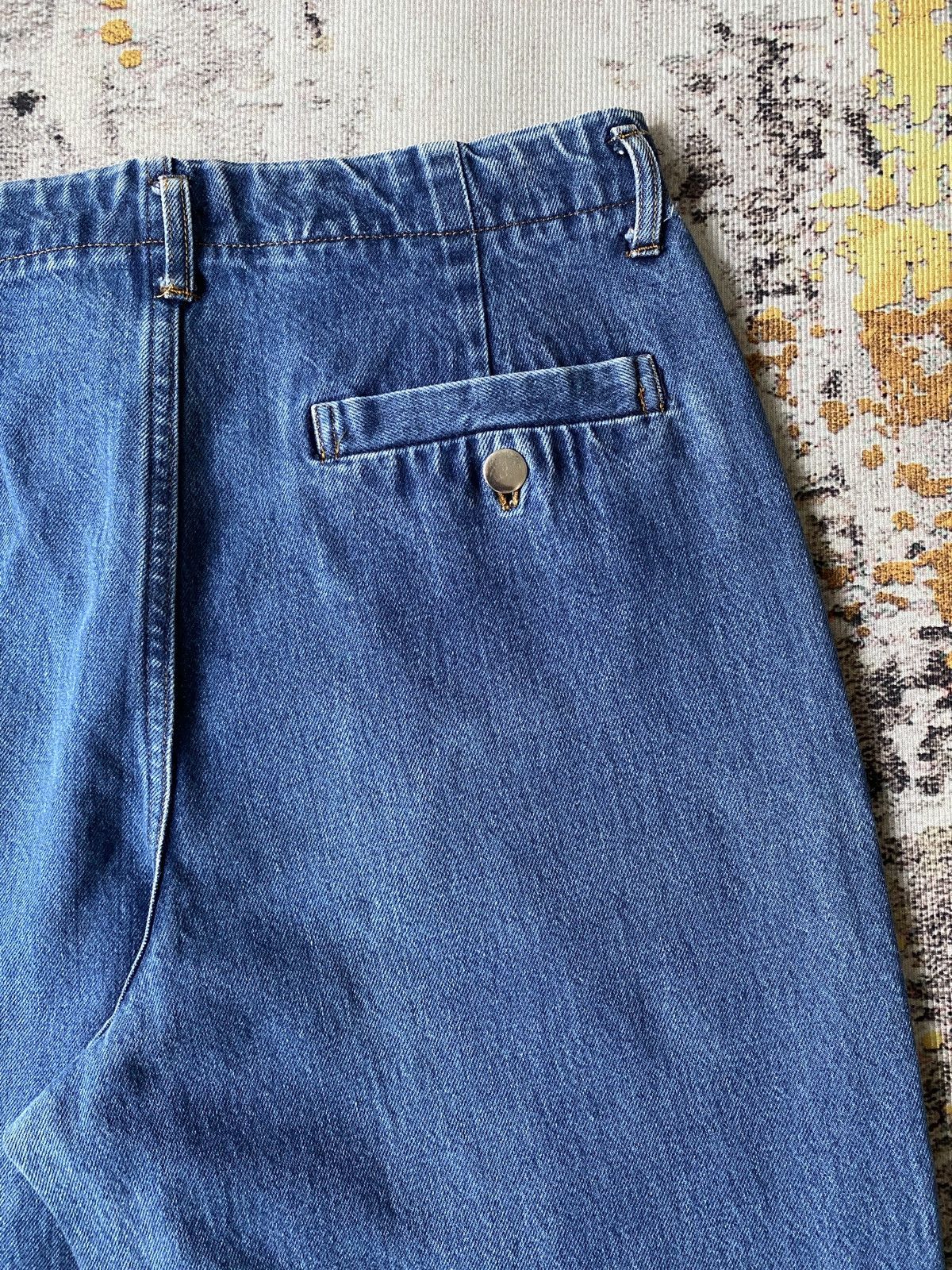 Comme des Garcons Homme Vintage 80’s Comme Des Garcons Homme Cropped Baggy Jeans Size US 31 - 14 Thumbnail