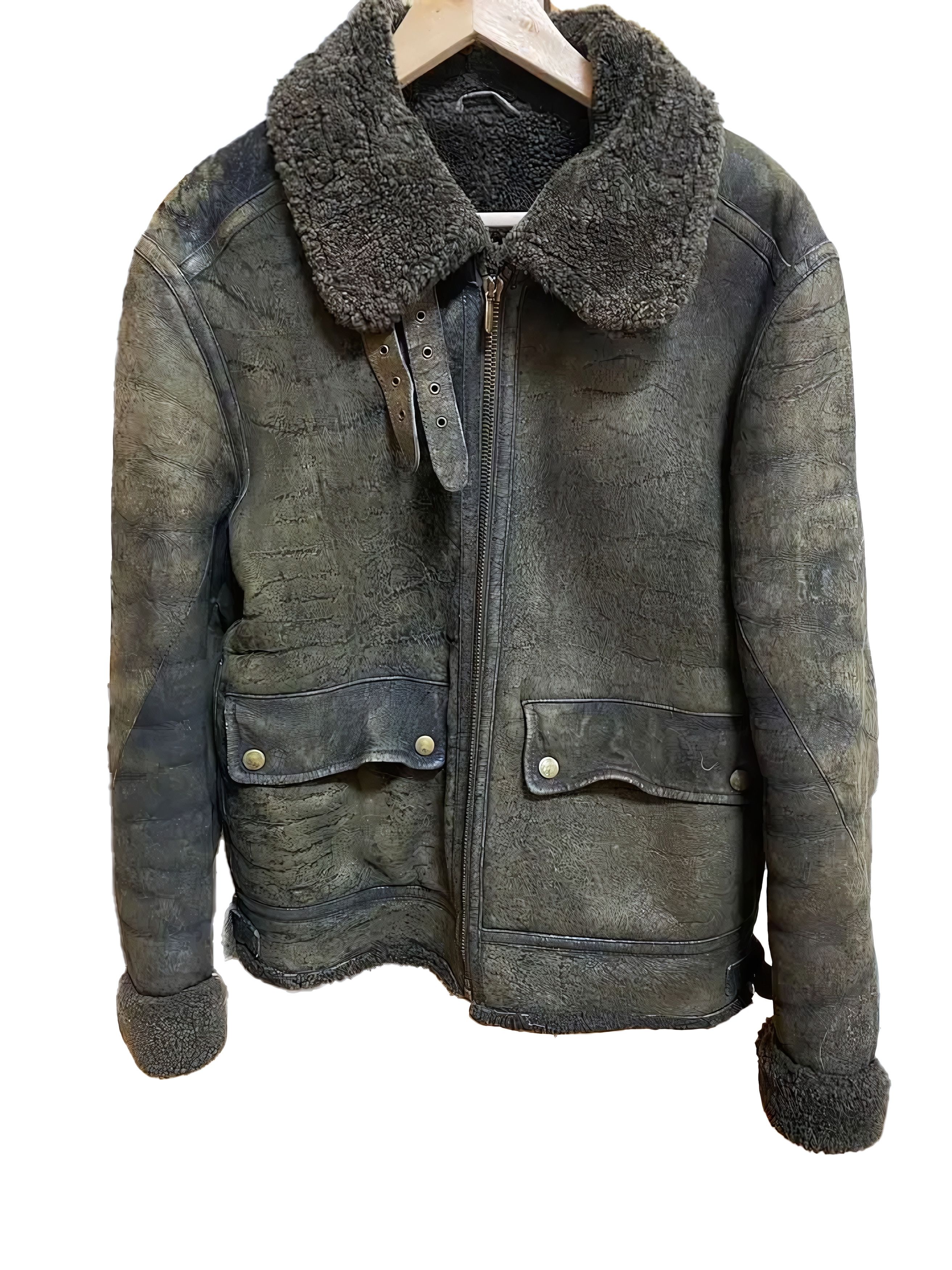 hot ralph lauren purple label sheep shearling jacket coat