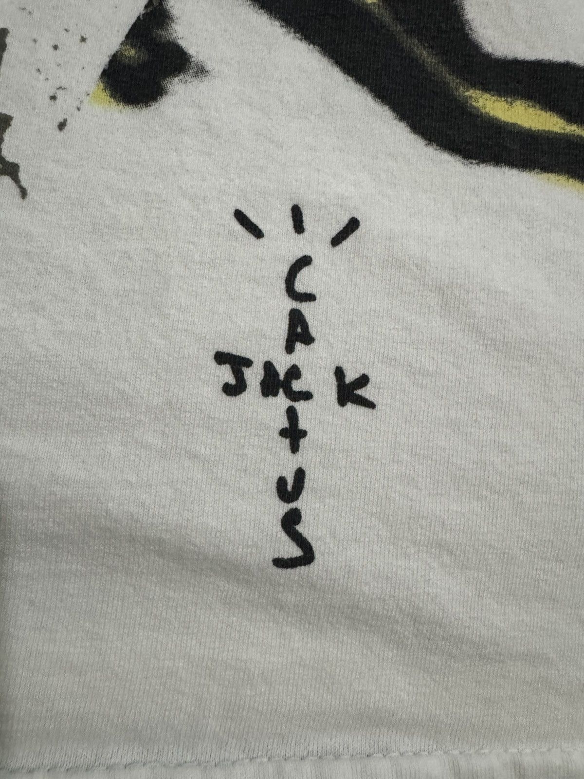 Fragment Design × Kaws × Travis Scott Travis Scott Cactus Jack + Kaws For Fragment Tee Size US XL / EU 56 / 4 - 4 Thumbnail