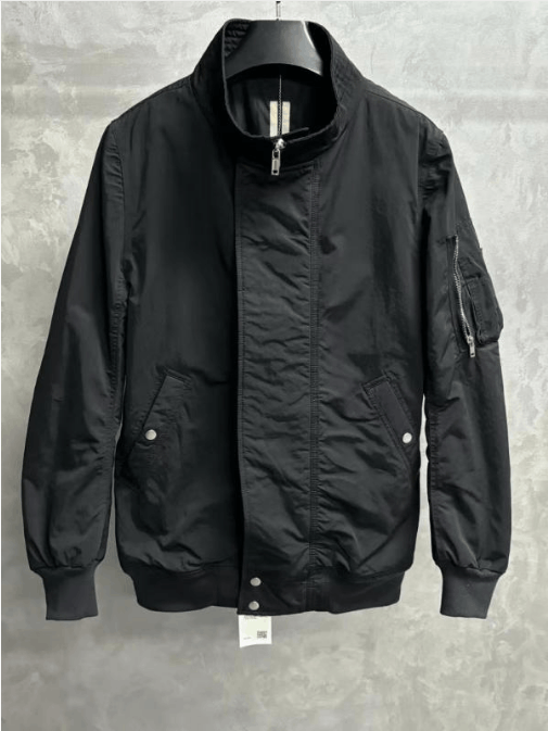 Rick Owens Rick Owens Black Nylon Bomber Jacket Size US L / EU 52-54 / 3 - 1 Thumbnail